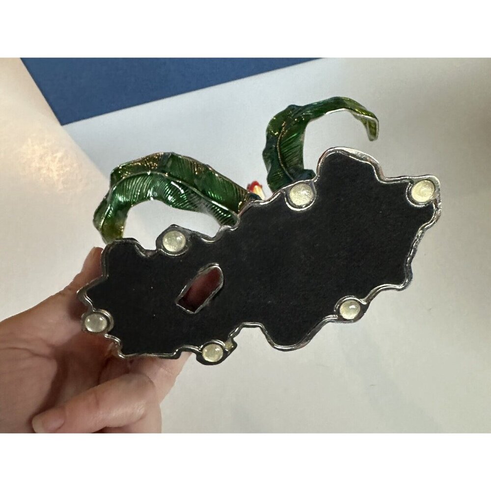 $178 Jere Goldfish Fish & Reef Wine Bottle Holder, Luxury Barware - Picture 7 of 10
